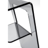 Table basse chevet pour chambre en plexiglas transparent Enan Réductions