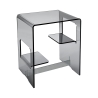 Table basse chevet pour chambre en plexiglas transparent Enan Catalogue