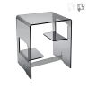 Table basse chevet pour chambre en plexiglas transparent Enan Promotion