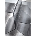 Table basse design en plexiglas transparent Bangles Réductions