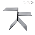 Table basse design en plexiglas transparent Bangles Promotion