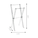 Porte-serviettes de salle de bain en plexiglas transparent Xfile Offre