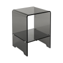 Table de chevet en plexiglas transparent Accanto Remises