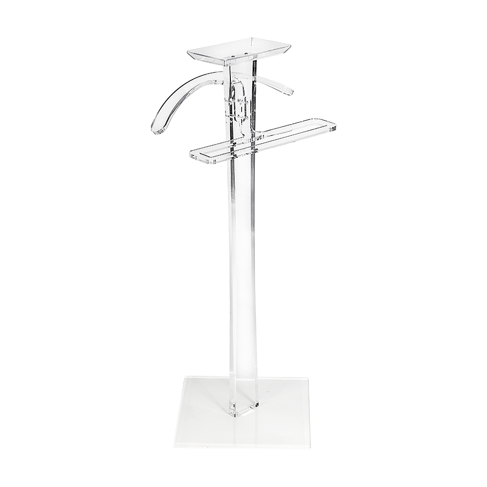 Serviteur muet porte-manteaux en plexiglas transparent design Bernardo Promotion Serviteur muet porte-manteaux en plexiglas transparent design Bernardo Promotion
