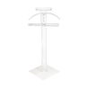 Serviteur muet porte-manteaux en plexiglas transparent design Bernardo Remises