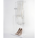 Servomuto porte-serviettes moderne en plexiglas transparent Shubi Vente