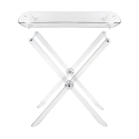 Table pliante transparente avec plateau de service Grand Plié Réductions