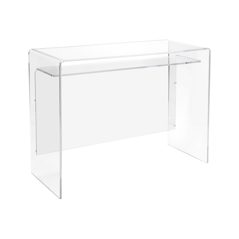 Bureau de design en plexiglas transparent Moremore 18 Promotion