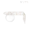Table basse à pont de salon en plexiglas transparent Boolla Promotion