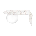 Table basse à pont de salon en plexiglas transparent Boolla Catalogue