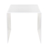 Table basse moderne en plexiglas transparent 40x40 cm 80'S Small Remises