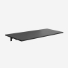 Plateau bureau repliable a mur 140x60cm Jeremy+ Réductions