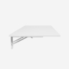 Table de bureau mural pliable 140x80cm Jeremy XL Vente