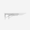 Table de bureau mural pliable 140x80cm Jeremy XL Remises