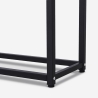 Console d'entrée moderne en métal 80x30x75cm Nigel Achat