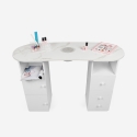 Table manucure reconstruction ongles aspirateur plateau marbre Antir Choix