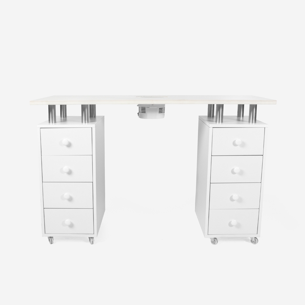 Table manucure professionnelle aspirateur et plateau en marbre Marquis Promotion Table manucure professionnelle aspirateur et plateau en marbre Marquis Promotion