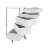 Commode de bureau à roulettes 5 tiroirs et étagère en verre Easy 5/C Vente