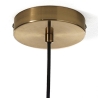 Lustre suspendu moderne cordon réglable et sphères transparentes Anne Remises