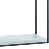 Étagère murale carrée en métal 40x40 avec 4 étagères Vanity 2 Offre