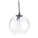 Lustre suspendu moderne 10 lumières et sphères transparentes Bubbles Vente