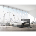 Lampe en arc en métal avec base en marbre h220 cm Bow Réductions