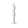 Porte-manteau sur pied cactus en bois blanc h160cm Texas Promotion