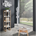 Porte-manteau sur pied cactus en bois blanc h160cm Texas Vente