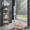 Porte-manteau sur pied cactus en bois blanc h160cm Texas Vente