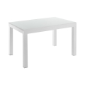 Table extensible en verre 120-350x83cm pour salle à manger cuisine Far Promotion