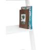 Étagère murale blanche moderne en forme d'échelle avec 5 étagères h193cm Peoria Offre