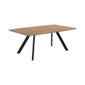Table de salle à manger 160x90cm moderne en bois 8 places Torrance Promotion