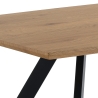 Table de salle à manger 160x90cm moderne en bois 8 places Torrance Offre
