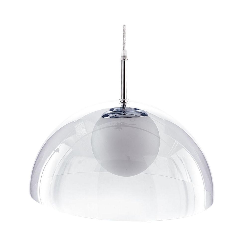 Lustre de plafond suspendu avec abat-jour transparent Brisbane Promotion Lustre de plafond suspendu avec abat-jour transparent Brisbane Promotion