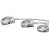 Lampe sur pied moderne 5 abat-jours orientables h216 cm Wellington Remises