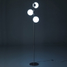 Lampe de sol moderne 3 abat-jours orientables h160 cm Roebuck Vente