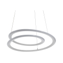 Lustre suspendu moderne à LED et câble réglable Ø50 cm Howick Promotion