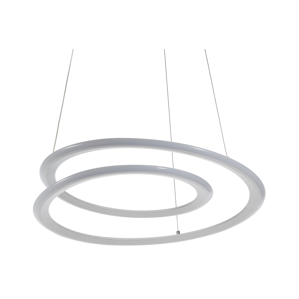 Lustre suspendu moderne à LED et câble réglable Ø50 cm Howick Promotion Lustre suspendu moderne à LED et câble réglable Ø50 cm Howick Promotion