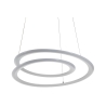 Lustre suspendu moderne à LED et câble réglable Ø50 cm Howick Promotion