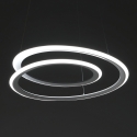 Lustre suspendu moderne à LED et câble réglable Ø50 cm Howick Vente
