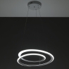 Lustre suspendu moderne à LED et câble réglable Ø50 cm Howick Réductions