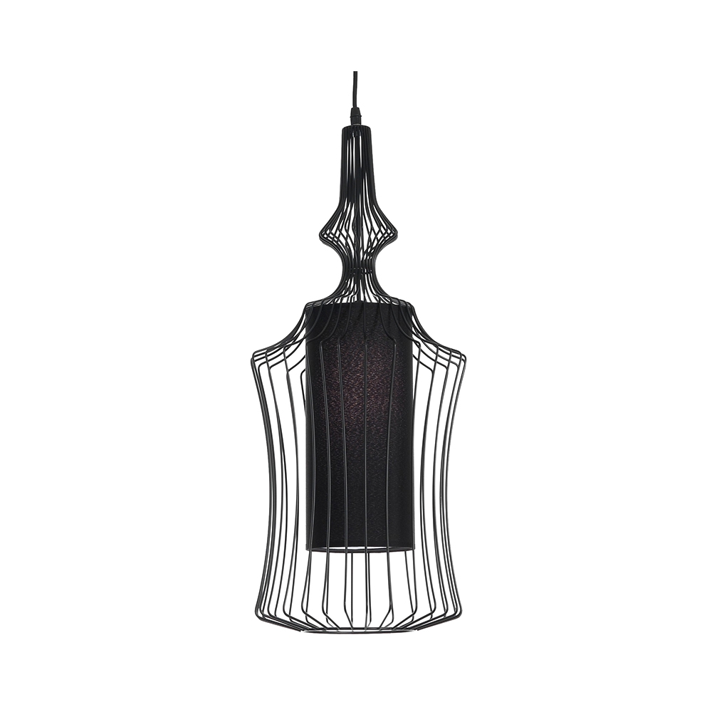 Lustre suspension moderne en métal avec câble réglable Ø29cm Venus A