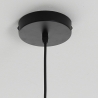 Lustre suspension moderne en métal avec câble réglable Ø29cm Venus A Réductions