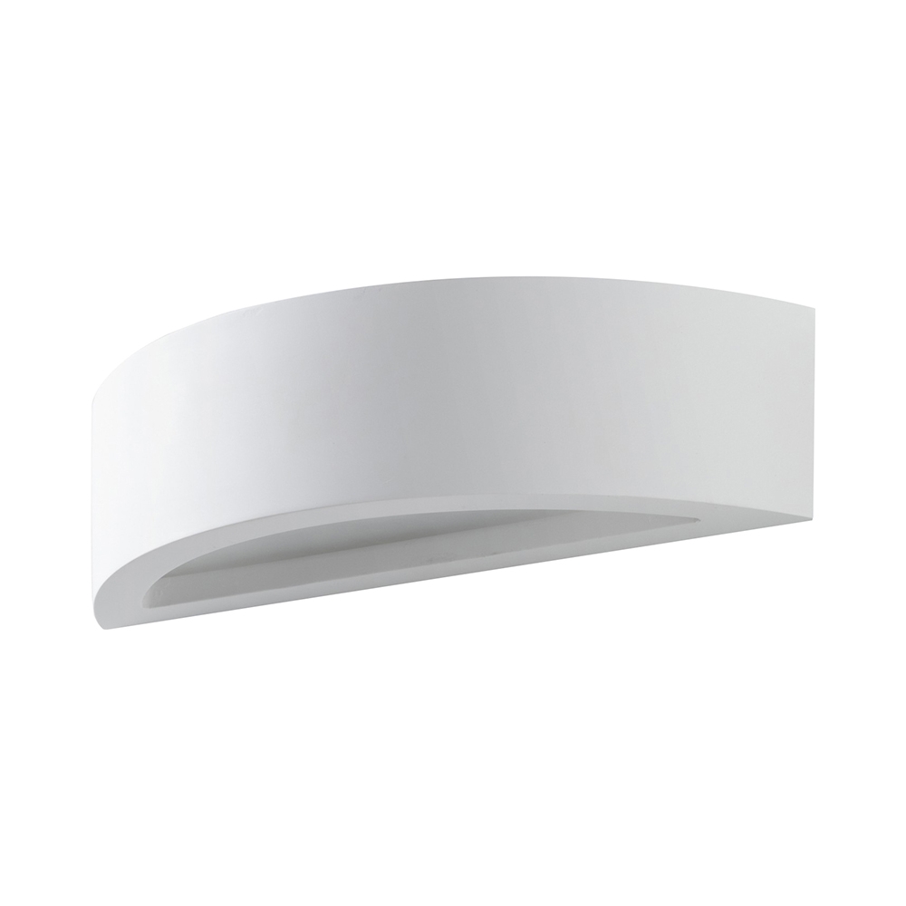 Applique murale moderne blanche minimaliste 30cm Tony Promotion