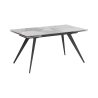Table extensible pour repas plateau en céramique 140-200x81cm Onice Remises