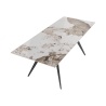 Table extensible pour repas plateau en céramique 140-200x81cm Onice Offre
