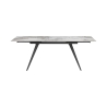 Table extensible pour repas plateau en céramique 140-200x81cm Onice Réductions