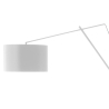 Lampe de sol blanche réglable en métal h210 cm Sayonara White Offre