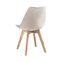 4 chaises en velours style scandinave pour salon cuisine Smart Soft Catalogue