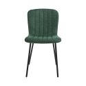 4 chaises de cuisine séjour salle à manger modernes en tissu Karya 